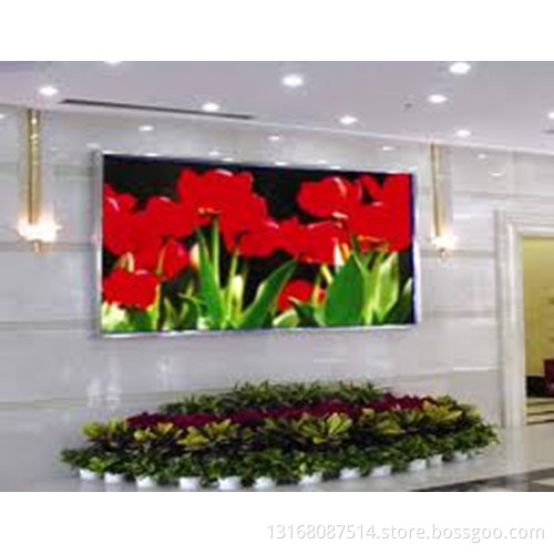 P3 indoor wall recessed led display